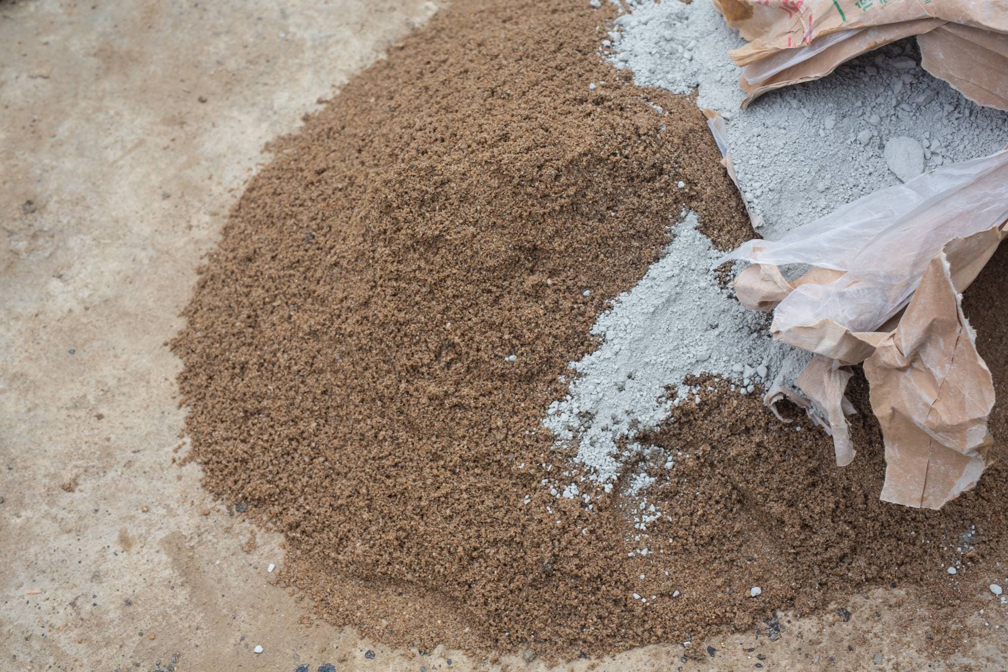 Glass, cement and soil products